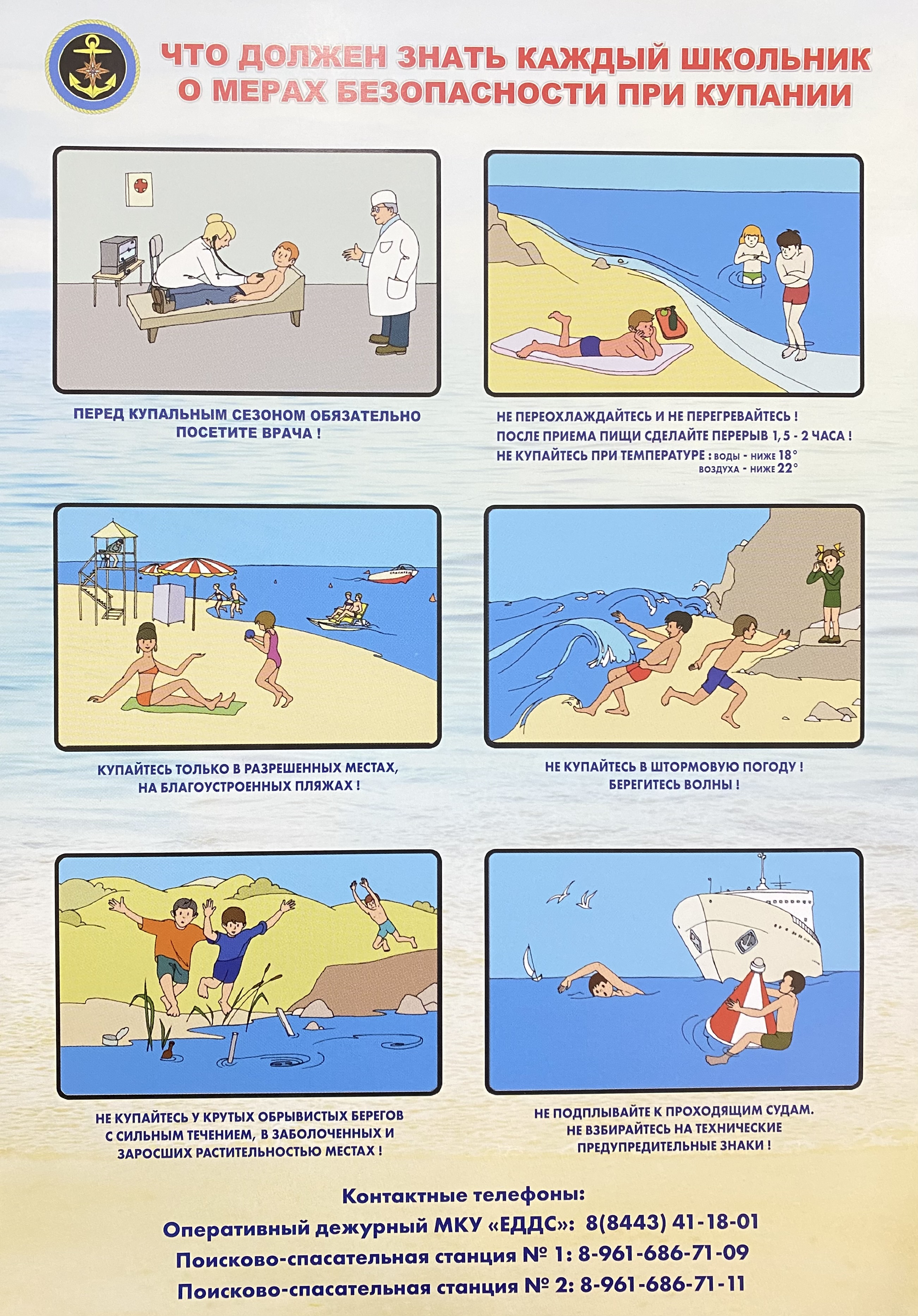 Правило поведения на воде